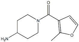 1-(2-methyl-3-furoyl)piperidin-4-amine Struktur