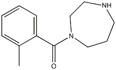 1-(2-methylbenzoyl)-1,4-diazepane Struktur