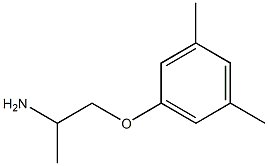 1-(3,5-dimethylphenoxy)propan-2-amine Struktur