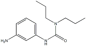 1-(3-aminophenyl)-3,3-dipropylurea Struktur