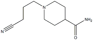 1-(3-cyanopropyl)piperidine-4-carboxamide Struktur