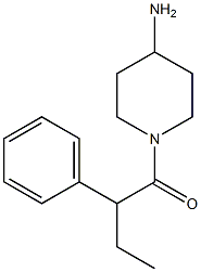 1-(4-aminopiperidin-1-yl)-2-phenylbutan-1-one Struktur