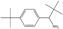 1-(4-tert-butylphenyl)-2,2-dimethylpropan-1-amine Struktur