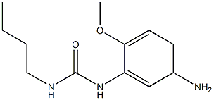 1-(5-amino-2-methoxyphenyl)-3-butylurea Struktur