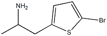 1-(5-bromothiophen-2-yl)propan-2-amine Struktur