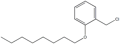 1-(chloromethyl)-2-(octyloxy)benzene Struktur