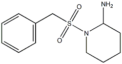 1-(phenylmethane)sulfonylpiperidin-2-amine Struktur