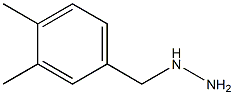 1-[(3,4-dimethylphenyl)methyl]hydrazine Struktur