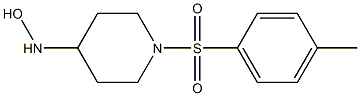 1-[(4-methylbenzene)sulfonyl]piperidine-4-hydroxylamine Struktur