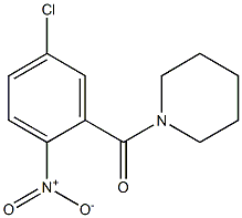 1-[(5-chloro-2-nitrophenyl)carbonyl]piperidine Struktur