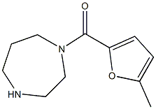 1-[(5-methylfuran-2-yl)carbonyl]-1,4-diazepane Struktur