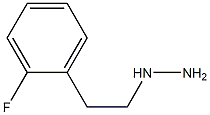 1-[2-(2-fluorophenyl)ethyl]hydrazine Struktur