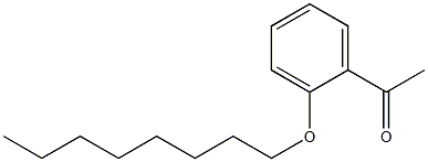 1-[2-(octyloxy)phenyl]ethan-1-one Struktur