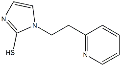 1-[2-(pyridin-2-yl)ethyl]-1H-imidazole-2-thiol Struktur