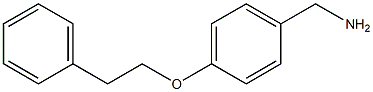 1-[4-(2-phenylethoxy)phenyl]methanamine Struktur