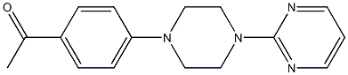 1-{4-[4-(pyrimidin-2-yl)piperazin-1-yl]phenyl}ethan-1-one Struktur