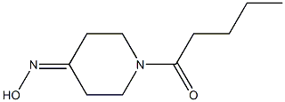 1-pentanoylpiperidin-4-one oxime Struktur