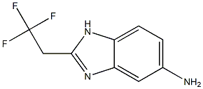 2-(2,2,2-trifluoroethyl)-1H-benzimidazol-5-amine Struktur