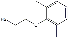 2-(2,6-dimethylphenoxy)ethanethiol Struktur