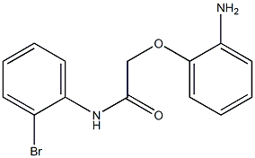 2-(2-aminophenoxy)-N-(2-bromophenyl)acetamide Struktur