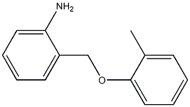 2-(2-methylphenoxymethyl)aniline Struktur