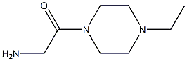 2-(4-ethylpiperazin-1-yl)-2-oxoethanamine Struktur