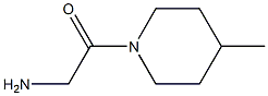 2-(4-methylpiperidin-1-yl)-2-oxoethanamine Struktur