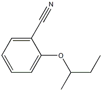 2-(butan-2-yloxy)benzonitrile Structure