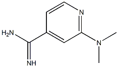 2-(dimethylamino)pyridine-4-carboximidamide Struktur