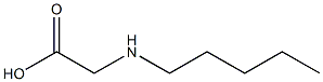 2-(pentylamino)acetic acid Struktur