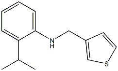 2-(propan-2-yl)-N-(thiophen-3-ylmethyl)aniline Struktur