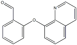 2-(quinolin-8-yloxy)benzaldehyde Struktur