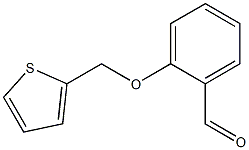 2-(thiophen-2-ylmethoxy)benzaldehyde Struktur