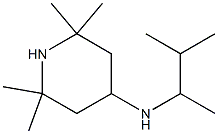 2,2,6,6-tetramethyl-N-(3-methylbutan-2-yl)piperidin-4-amine Struktur