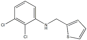 2,3-dichloro-N-(thiophen-2-ylmethyl)aniline Struktur