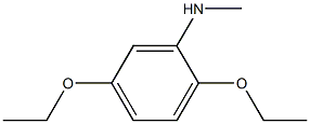 2,5-diethoxy-N-methylaniline Struktur