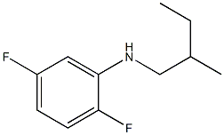 2,5-difluoro-N-(2-methylbutyl)aniline Struktur