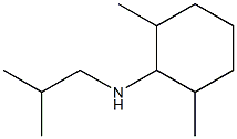 2,6-dimethyl-N-(2-methylpropyl)cyclohexan-1-amine Struktur