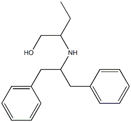 2-[(1,3-diphenylpropan-2-yl)amino]butan-1-ol Struktur