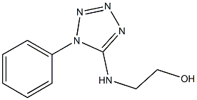 2-[(1-phenyl-1H-1,2,3,4-tetrazol-5-yl)amino]ethan-1-ol Struktur