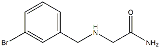 2-[(3-bromobenzyl)amino]acetamide Struktur