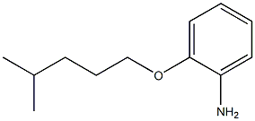 2-[(4-methylpentyl)oxy]aniline Struktur