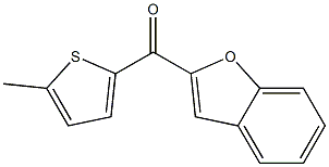 2-[(5-methylthiophen-2-yl)carbonyl]-1-benzofuran Struktur