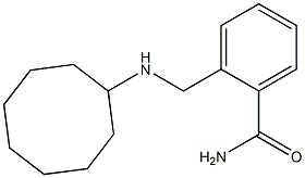 2-[(cyclooctylamino)methyl]benzamide Struktur