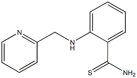 2-[(pyridin-2-ylmethyl)amino]benzene-1-carbothioamide Struktur