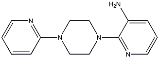 2-[4-(pyridin-2-yl)piperazin-1-yl]pyridin-3-amine Struktur