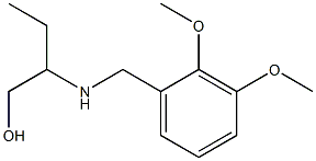 2-{[(2,3-dimethoxyphenyl)methyl]amino}butan-1-ol Struktur