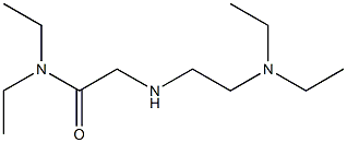 2-{[2-(diethylamino)ethyl]amino}-N,N-diethylacetamide Struktur