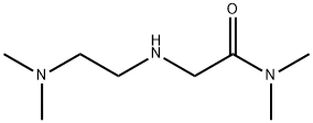 2-{[2-(dimethylamino)ethyl]amino}-N,N-dimethylacetamide Struktur