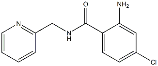 2-amino-4-chloro-N-(pyridin-2-ylmethyl)benzamide Struktur